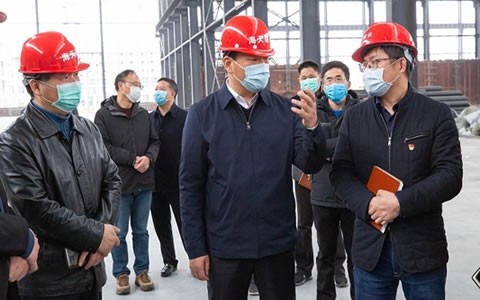 浦江縣委書記(jì)程天雲調研杭(hang)機浦江建設項(xiang)目複工情況