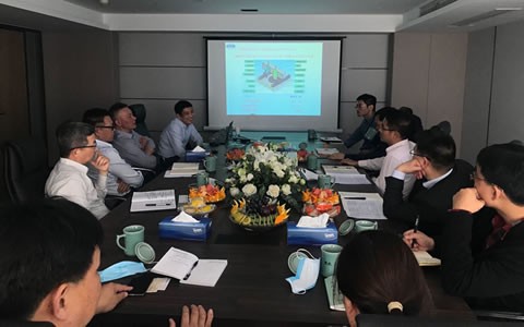 浙江(jiang)省首批(pī)重點産(chǎn)業鏈分(fèn)組領導(dǎo)調研我(wǒ)司