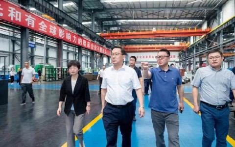 金華(huá)市委書(shu)記朱重(zhong)烈調研(yan)杭機股(gǔ)份